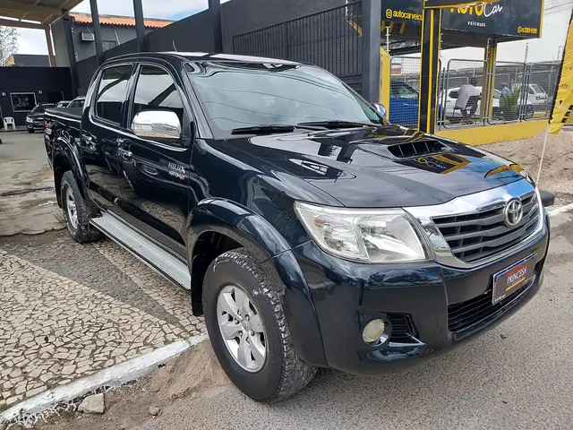 Carro Toyota Hilux Cabine Dupla 2012 Hilux 3.0 TDI 4x4 CD SRV (Aut)