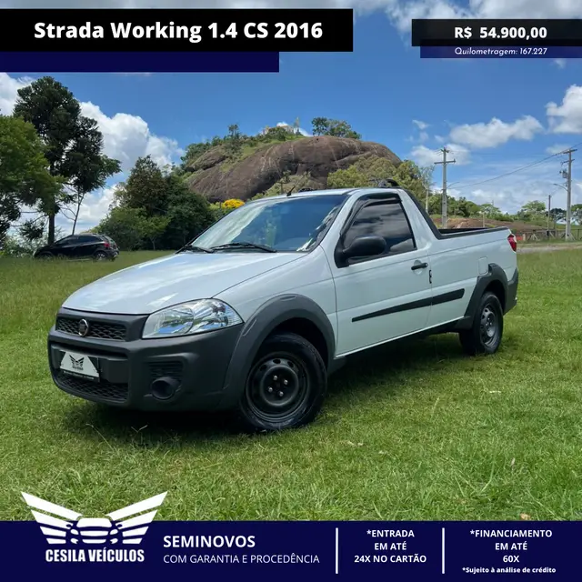 Carro Fiat Strada 2016 Working 1.4 (Flex)