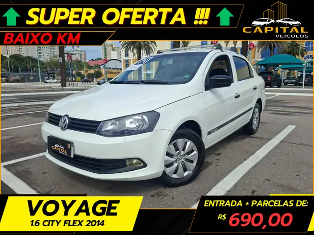 Carro Volkswagen Voyage 2014 1.6 VHT City (Flex)