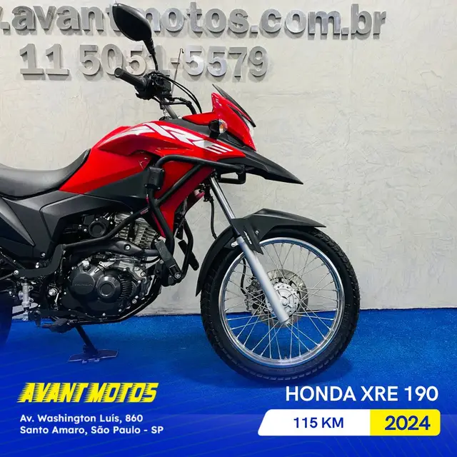 Moto Honda XRE 190 2024 ABS