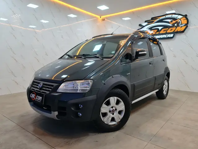 Carro Fiat Idea 2010 Adventure 1.8 Dualogic (Flex)