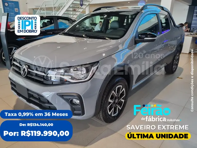 Carro Volkswagen Saveiro 2026 Extreme CD 1.6
