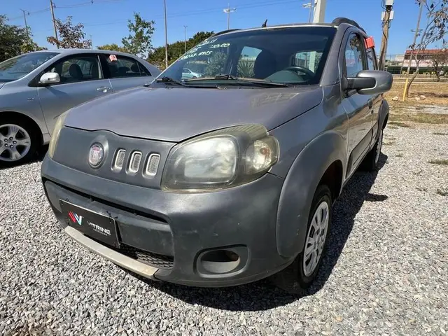 Carro Fiat Uno Mille 2011 Uno Mille Celeb. WAY ECON. 1.0 F.Flex 2p