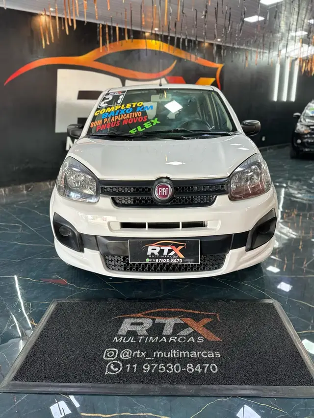 Carro Fiat Uno 2021 Attractive 1.0