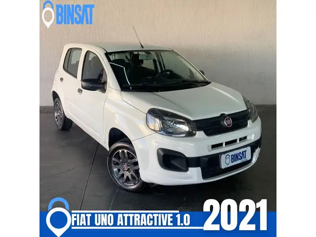 Carro Fiat Uno 2021 Attractive 1.0