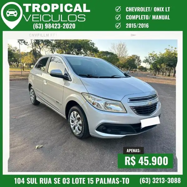 Carro Chevrolet Onix 2016 1.0 Joy SPE/4