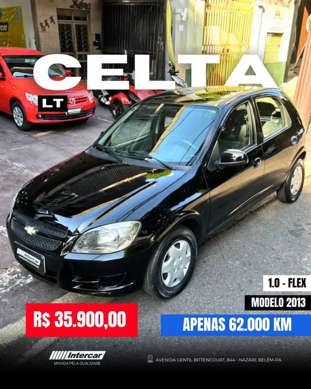 Carro Chevrolet Celta 2013 LT 1.0 (Flex)