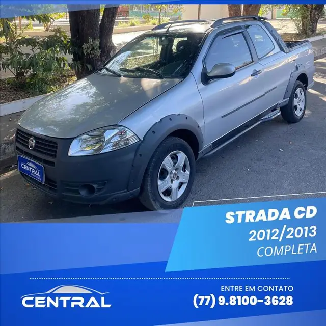 Carro Fiat Strada 2013 Working 1.4 (Flex) (Cabine Dupla)