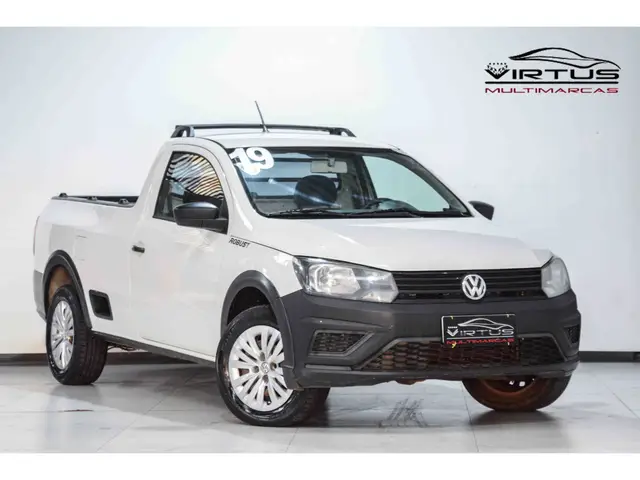 Carro Volkswagen Saveiro 2019 Robust 1.6 MSI CS (Flex)