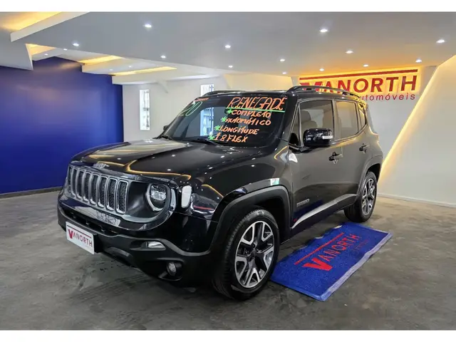 Carro Jeep Renegade 2020 Longitude 1.8 4x2 (Aut) (Flex)