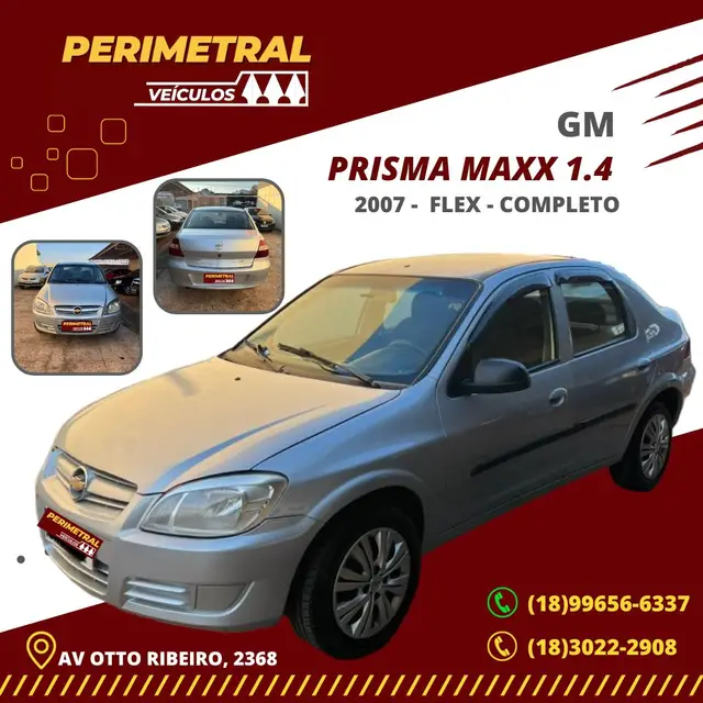 Carro Chevrolet Prisma 2007 Joy 1.4 (Flex)