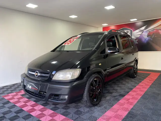 Carro Chevrolet Zafira 2009 Elegance 2.0 (Flex)