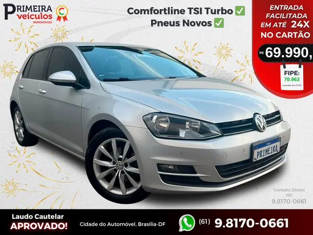 Carro Volkswagen Golf 2014 Comfortline 1.4 TSi