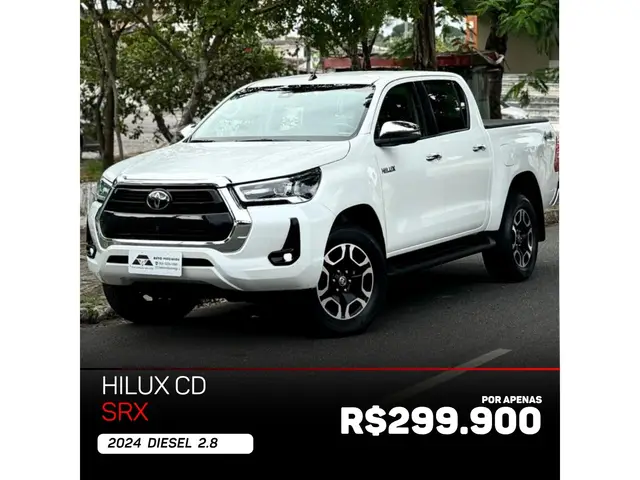 Carro Toyota Hilux Cabine Dupla 2024 SRX 4x4 2.8 Diesel