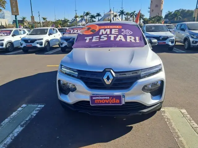 Carro Renault Kwid 2025 Zen 1.0 12v SCe (Flex)