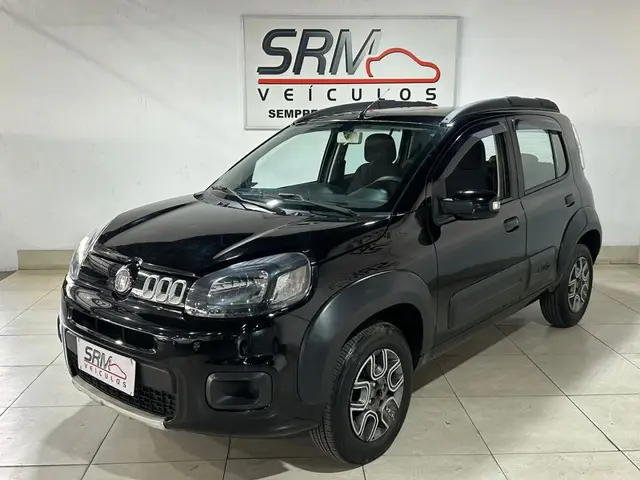 Carro Fiat Uno 2015 Way 1.0 8V (Flex) 4p