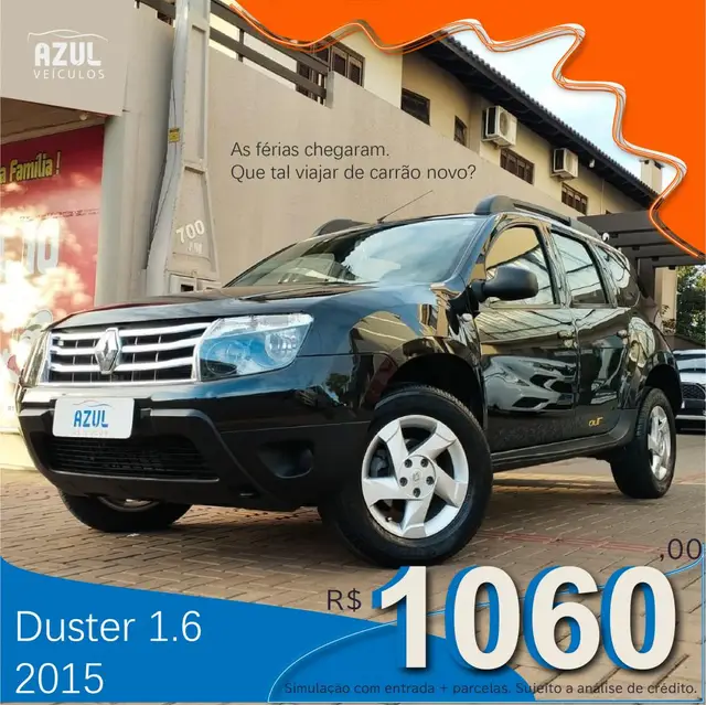 Carro Renault Duster 2015 1.6 16V Expression (Flex)