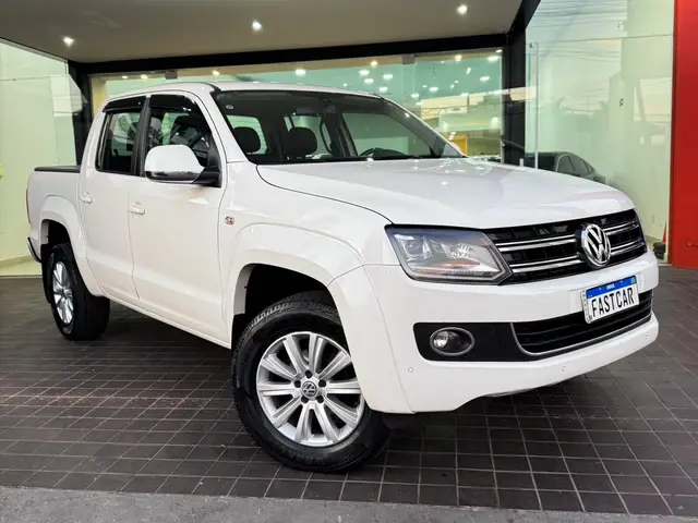 Carro Volkswagen Amarok 2016 2.0 CD 4x4 TDi Highline (Aut)
