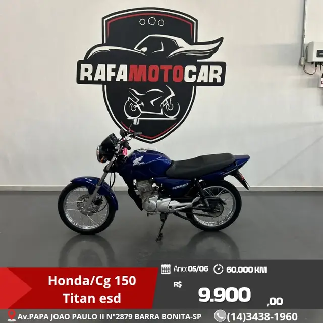 Moto Honda CG 150 2006 Titan ESD