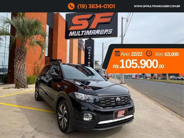 Carro Volkswagen T-Cross 2022 1.0 200 TSI Comfortline (Aut) (Flex)