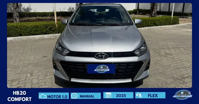 Carro Hyundai HB20 2025 Comfort Plus 1.0 (Mec.)