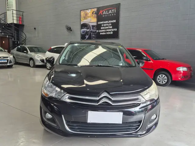 Carro Citroën C4 Lounge 2014 Tendance 2.0i (Aut)