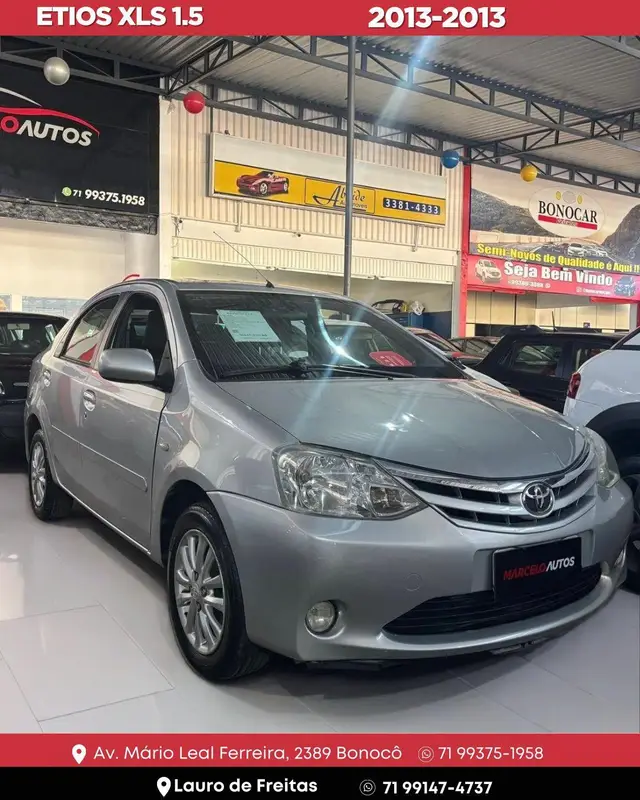 Carro Toyota Etios 2013 XLS 1.5 (Flex)