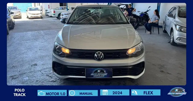 Carro Volkswagen Polo 2024 Track 1.0 Flex 12V 5p