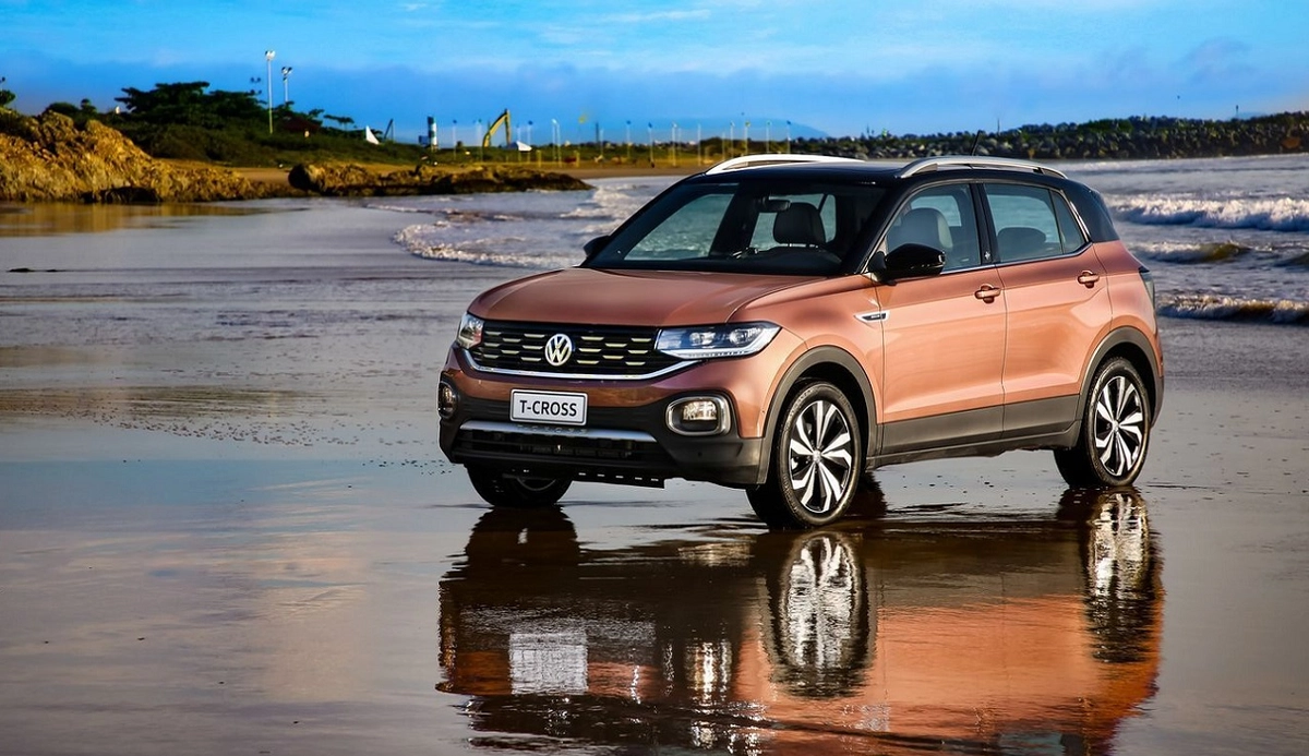 Em território predominado por SUVs e picapes, VW mostra força com seis modelos, mas quem aparece na liderança é um hatch compacto com apelo mais popular 