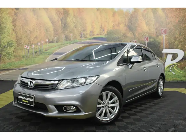 Carro Honda Civic 2014 New  LXS 1.8 16V i-VTEC (Flex)
