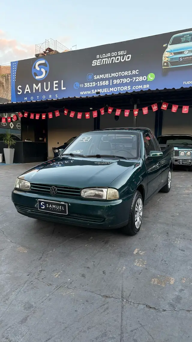 Carro Volkswagen Saveiro 1998 CL 1.8 MI