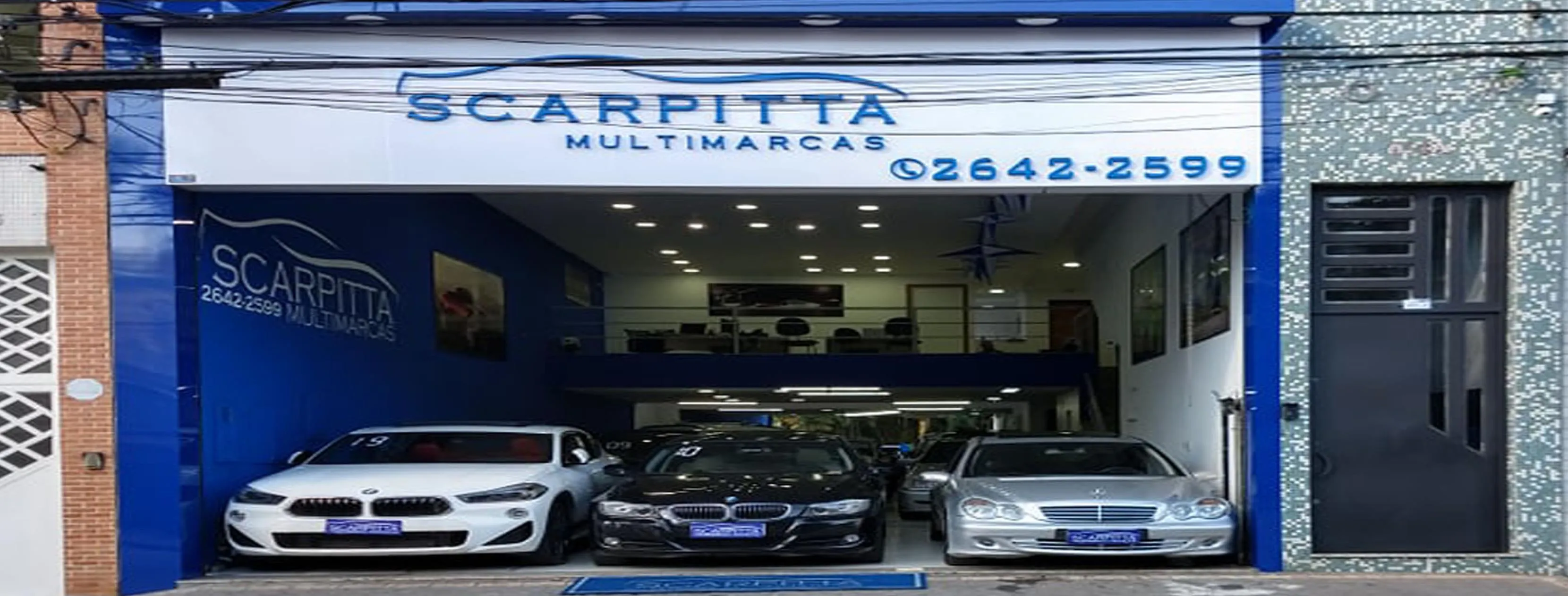 Fachada da loja Veículos à venda em SCARPITTA MULTIMARCAS - São Paulo - SP