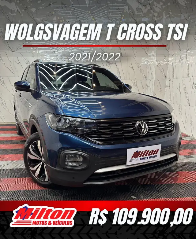 Carro Volkswagen T-Cross 2022 1.0 200 TSI Comfortline (Aut) (Flex)