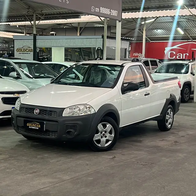 Carro Fiat Strada 2018 Hard Working 1.4 (Flex) (Cabine Simples)