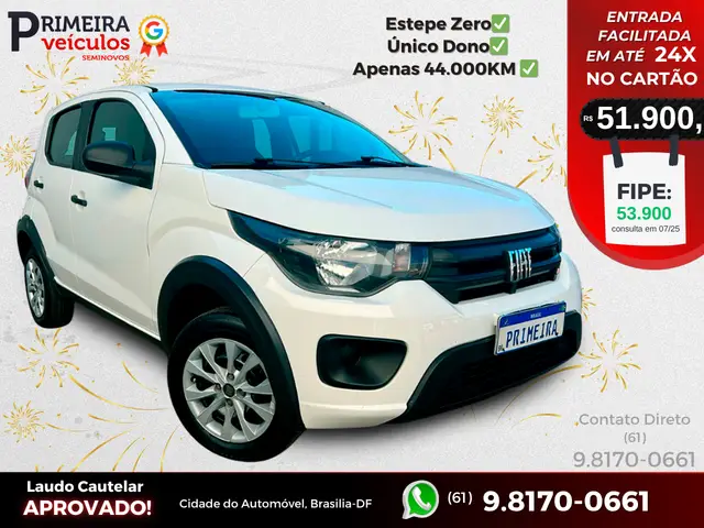 Carro Fiat Mobi 2023 Like 1.0 (Flex)