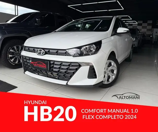 Carro Hyundai HB20 2024 Comfort 1.0 (Flex)