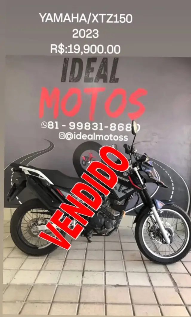 Moto Yamaha XTZ 150 Crosser 2023 S