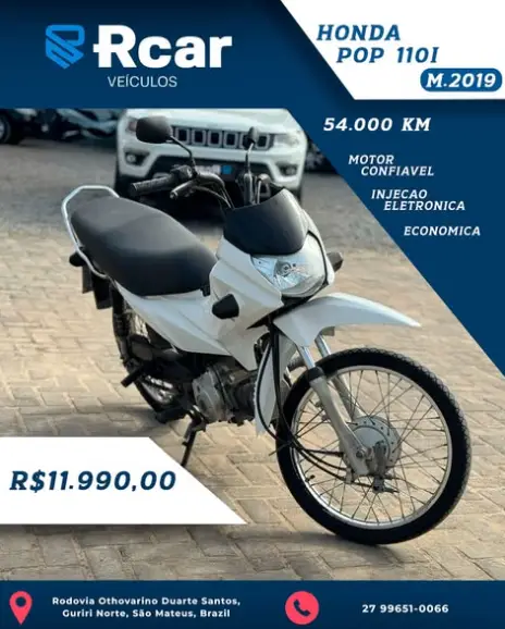 Moto Honda Biz 110i 2019 BIZ 110i