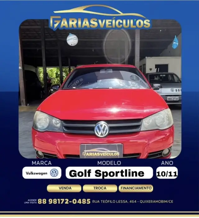 Carro Volkswagen Golf 2011 Sportline 1.6 VHT Ltd Edition
