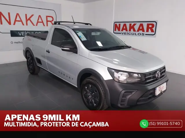 Carro Volkswagen Saveiro 2024 Robust CS 1.6