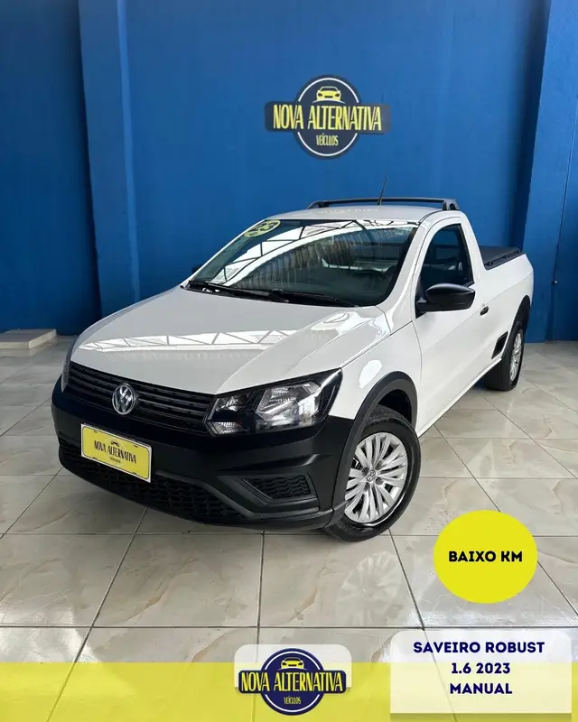 Carro Volkswagen Saveiro 2023 Robust 1.6 MSI CS (Flex)