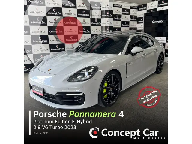Carro Porsche Panamera 2023 4 Platinum E-Hybrid 2.9