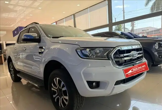 Carro Ford Ranger Cabine Dupla 2021 XLT 3.2 Turbodiesel 20V 4x4 (Aut)