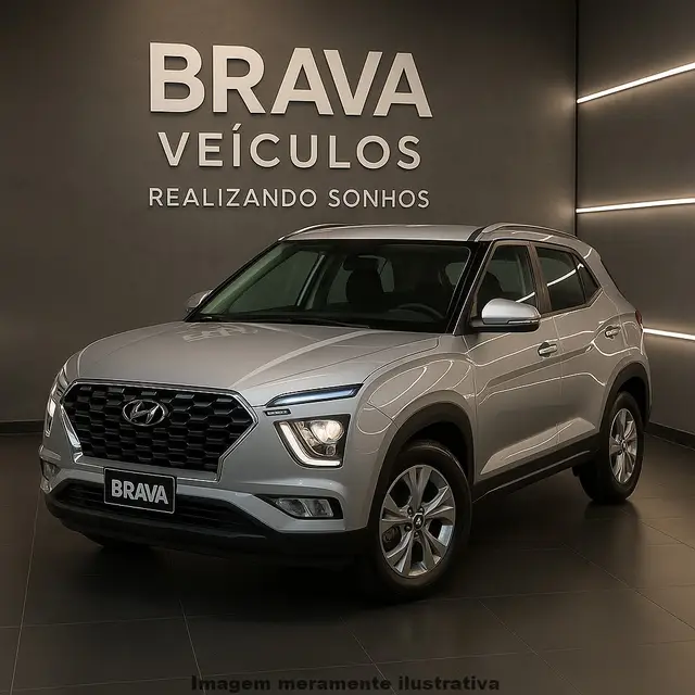 Carro Hyundai Creta 2024 Comfort 1.0 Turbo (Aut) (Flex)