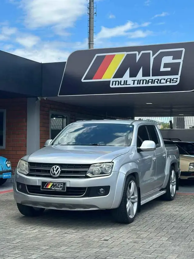 Carro Volkswagen Amarok 2012 2.0 CD 4x4 TDi Highline (Aut)
