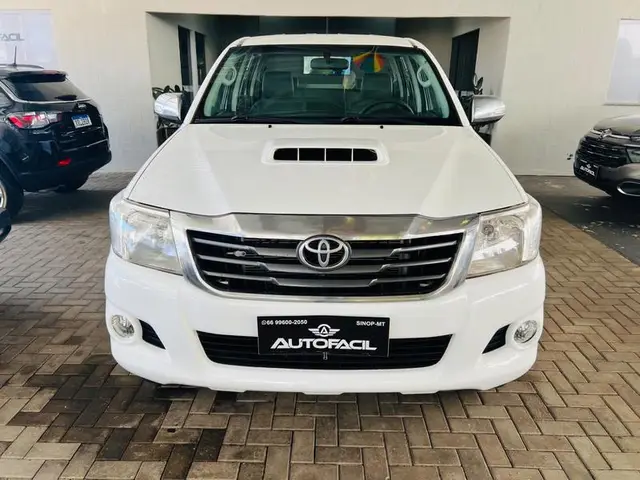 Carro Toyota Hilux Cabine Dupla 2013 Hilux 2.7 SRV CD 4x4 (Flex) (Aut)