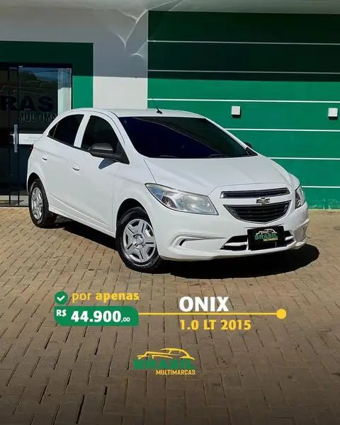 Carro Chevrolet Onix 2015 1.0 LS SPE/4
