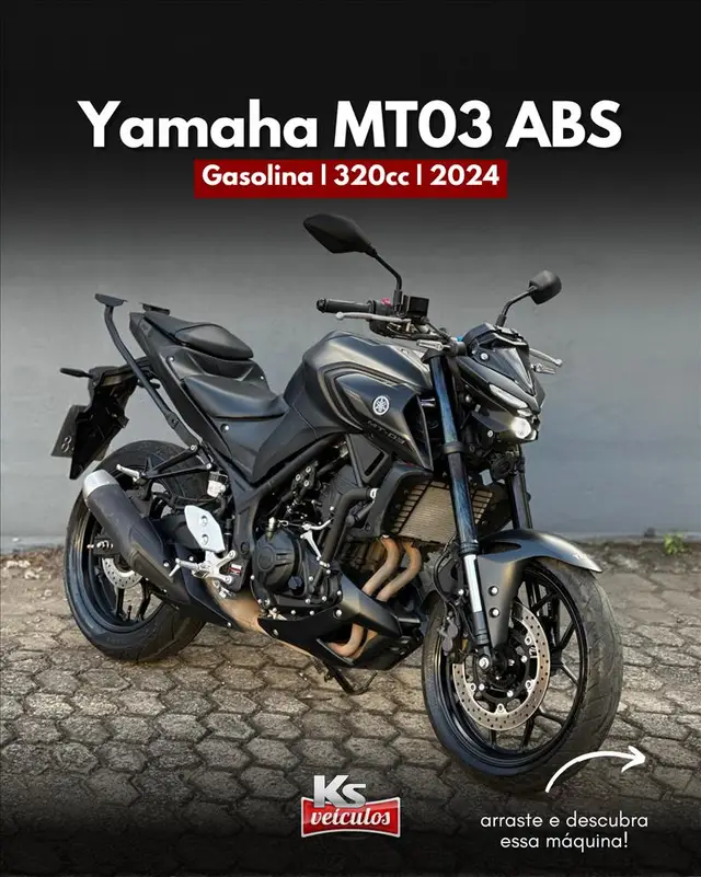 Moto Yamaha MT-03 2024 ABS