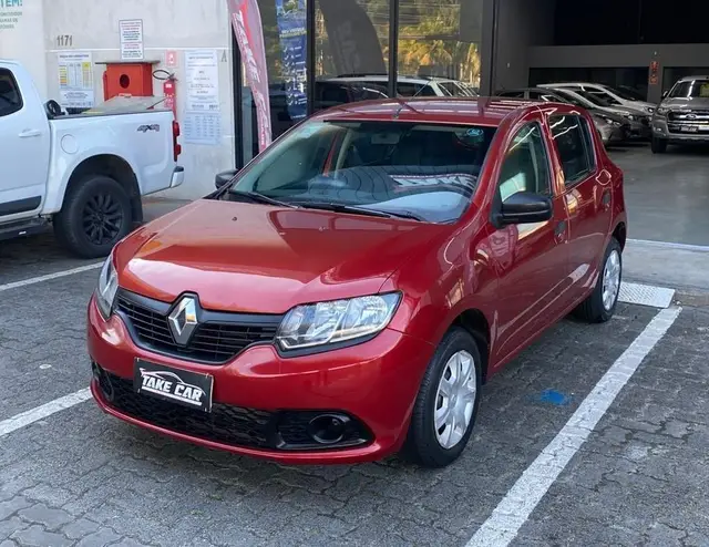 Carro Renault Sandero 2016 Authentique Hi-Power 1.0 16V (Flex)