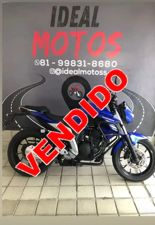 Moto Yamaha YS 250 Fazer 2022 ABS